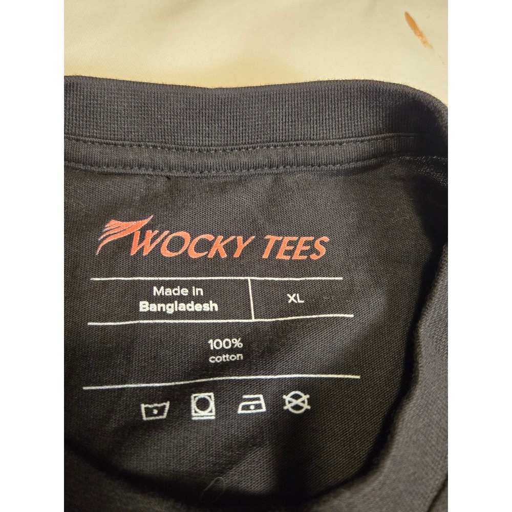 Wocky Tees Don't Tread On Lean Shirt Mens XL Black Joe Biden Meme Graphic - Picture 4 of 4